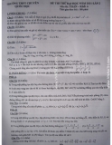 Đề thi thử Đại học lần 2 môn Toán khối A năm 2011 - THPT Chuyên Quốc học