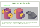 Bài giảng Bài tập Biểu diễn hình xuyên