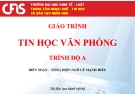 Giáo trình Tin học văn phòng trình độ A - Ngô Lê Mạnh Hiếu