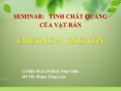 Bài thuyết trình Tính chất quang của vật rắn