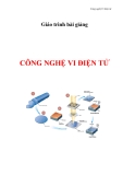 Giáo trình bài giảng Công nghệ vi điện tử