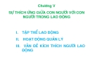 Bài giảng Tâm lý học lao động: Chương 5 - ThS. Hoàng Thế Hải
