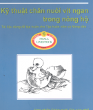 Hướng dẫn chăn nuôi vịt ngan trong nông hộ: Phần 1