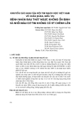 Khuyến cáo 2008 của Hội tim mạch học Việt Nam về chẩn đoán, điều trị bệnh nhân đau thắt ngực không ổn định và nhồi máu cơ tim không có ST chênh lên