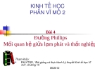 Bài giảng Kinh tế học - Phần vĩ mô 2: Bài 6