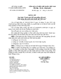 Thông tư Số: 18/2014/TT-BNNPTNT