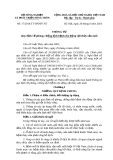 Thông tư Số: 17/2014/TT-BNNPTNT