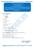 Toán 12: Cực đại, cực tiểu của hàm số (Bài tập tự luyện) - GV. Lê Bá Trần Phương