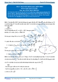 Toán 12: Mặt nón tròn xoay-P2 (Đáp án Bài tập tự luyện) - GV. Lê Bá Trần Phương