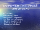 Bài giảng VB.net - Chương 5: Lập trình hướng đối tượng với VB.Net