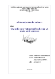 Đồ án Điện tử viễn thông 2: Tìm hiểu quy trình thiết kế chip và ngôn ngữ Verilog