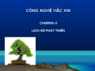 Bài giảng Công nghệ Vắc xin: Chương 2