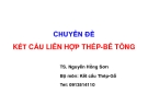 Bài giảng chuyên đề Kết cấu liên hợp thép-bê tông - TS. Nguyễn Hồng Sơn