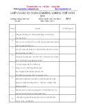 4 Đề và đáp án Toán 6 trường Lương Thế Vinh 2011