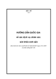 Hướng dẫn quốc gia về các dịch vụ chăm sóc sức khỏe sinh sản