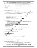 Đề thi thử môn Toán THPT học kỳ I - Đề số 06