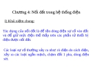 Bài giảng Kỹ thuật cao áp: Chương 4 Nối đất trong hệ thống điện