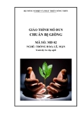 Giáo trình Chuẩn bị giống - MĐ02: Trồng đào, lê, mận