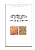 Giáo trình Chế biến ruốc khô - MĐ04: Chế biến hải sản khô