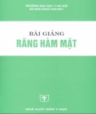 Bài giảng Răng Hàm Mặt: Phần 2 - ĐH Y Hà Nội