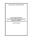 Giáo trình Khai thác gỗ keo, bồ đề, bạch đàn - MĐ05: Trồng keo, bồ đề, bạch đàn làm nguyên liệu giấy