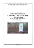 Giáo trình Chế biến cao su tờ RSS - MĐ04: Sơ chế mủ cao su