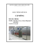 Giáo trình Cấp đông - MĐ06: Chế biến cá tra, cá basa đông lạnh xuất khẩu