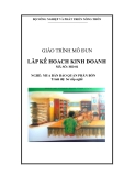 Giáo trình Lập kế hoạch kinh doanh - MĐ01: Mua bán, bảo quản phân bón