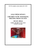 Giáo trình Chế biến nước mắm bằng phương pháp gài nén - MĐ02: Chế biến nước mắm