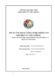 Đồ án ứng dụng công nghệ thông tin cho điện tử viễn thông: Ứng dụng phần mềm Proteus để mô phỏng và khảo sát mạch RLC