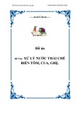 Đồ án: Xử lý nước thải chế biến tôm, cua, ghẹ