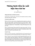 Những bệnh tiềm ẩn xuất hiện theo khí hư