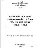 Báo cáo Viêm nội tâm mạc nhiễm khuẩn ở trẻ em - ĐH Y dược TP.HCM