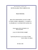 Luận án tiến sĩ Nông nghiệp: Khả năng sinh trưởng, sản xuất thịt của bò lai sind, F1 (brahman × lai sind) và F1 (charolais × lai sind) nuôi tại Đăk Lăk