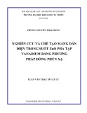 Luận văn thạc sĩ Vật lý: Nghiên cứu và chế tạo màng dẫn điện trong suốt ZnO pha tạp vanadium bằng phương pháp đồng phún xạ