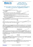 Chuyên đề LTĐH môn Vật lý: Động cơ không đồng bộ 3 pha