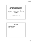 Bài giảng Quản trị dự án đầu tư quốc tế: Chương 4 - TS. Nguyễn Thị Việt Hoa