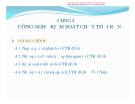 Bài giảng Công nghệ môi trường - Chương 4: Công nghệ kiểm soát chất thải rắn