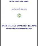 Giáo trình Đánh giá tác động môi trường: Phần 1 - PGS.TS. Nguyễn Đình Mạnh