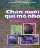 Mô hình chăn nuôi qui mô nhỏ ở gia đình: Phần 2