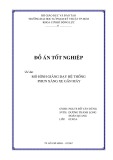 Đồ án tốt nghiệp: Mô hình giảng dạy hệ thống phun xăng xe gắn máy