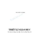 Giáo dục học - Triết lý giáo dục: Phần 1