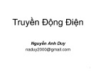 Bài giảng Truyền động điện: Chương 2 - Nguyễn Anh Duy