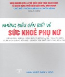 Cẩm nang về sức khỏe phụ nữ: Phần 1