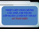 Tài liệu Tập huấn Kỹ thuật An toàn điện