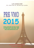 Tổng hợp những bài toán Pre VMO 2015 - Lưu Giang Nam