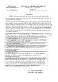 Thông báo số 15071/TB-TCHQ năm 2014