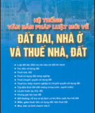 Một số văn bản pháp luật mới về đất đai, nhà ở và thuế nhà, đất: Phần 1