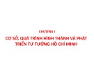 Bài giảng môn Tư tưởng Hồ Chí Minh: Chương 1