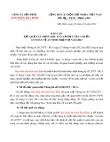 Báo cáo Kết quả xây dựng khu dân cư đạt tiêu chuẩn an toàn về an ninh trật tự năm 2013
